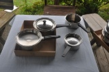 Stainless Steel Pan Set