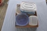 Various food canisters