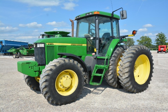 2000 John Deere 7810 MFWD tractor