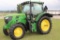 2017 JD 6110R MFWD tractor