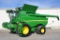 2017 JD S680 4wd combine