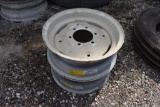 (2) 5.50x16 steel rims