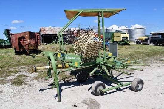 2002 Krone Swadro 421 rotary rake