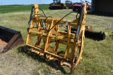 Shoule grapple, skid steer hookups