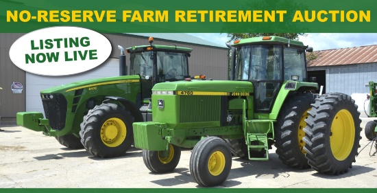 No-Reserve Farm Retirement Auction - Buss