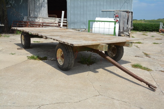 8' x 18' hayrack wagon