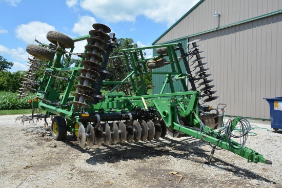 1998 John Deere 726 27'9" soil finisher