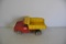 Tonka dump truck, played with condition