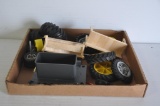 Misc. wheels and other parts for farm toys
