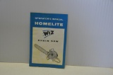 Homelite chainsaw manual