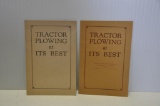 tractor plowing and McCormick-Deering brochures