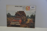 1961 Chevy truck brochure