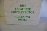 Yoder 1/16 scale John Deere 730 tractor, 1988 lafayette show tractor