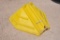 Poly auger hopper - yellow