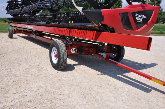 J&M 4WS15 42' all-wheel-steer head trailer