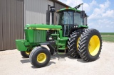 1990 JD 4455 2wd tractor