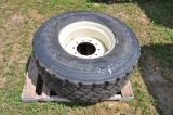 445/65R22.5 truck tire on 10-bolt rim