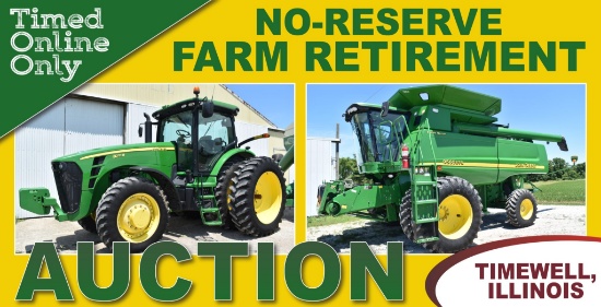 No-Reserve Farm Retirement Auction - Ormond
