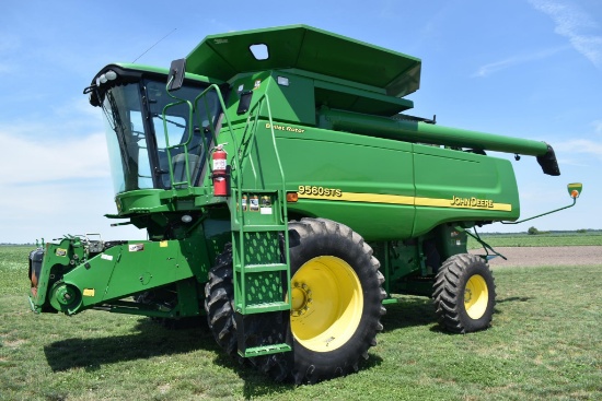 2007 John Deere 9560STS 2wd combine