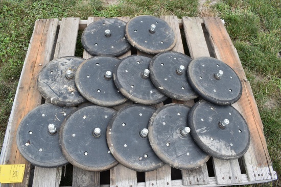 (12) rubber closing wheels