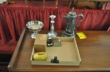various church items to include silver plate