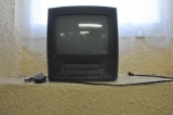 GE VCR color TV combo
