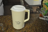 plastic water pitcher