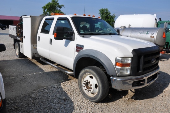 2008 Ford F550 4wd service truck