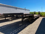 2007 Viking steel dropdeck flatbed trailer