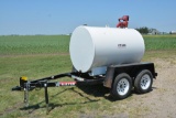 2013 Bluff Ridge/Kiefer FT500 gal. tandem axle fuel trailer