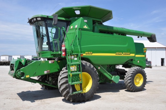 2001 John Deere 9550 4wd combine