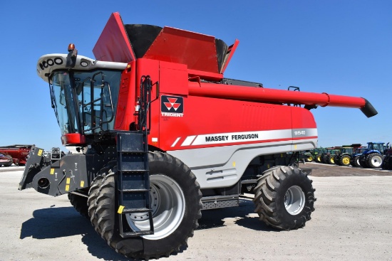2012 Massey Ferguson 9540 2wd combine