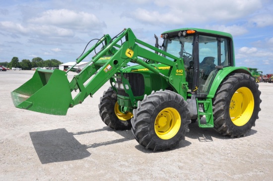 2006 John Deere 6420 MFWD tractor w/loader