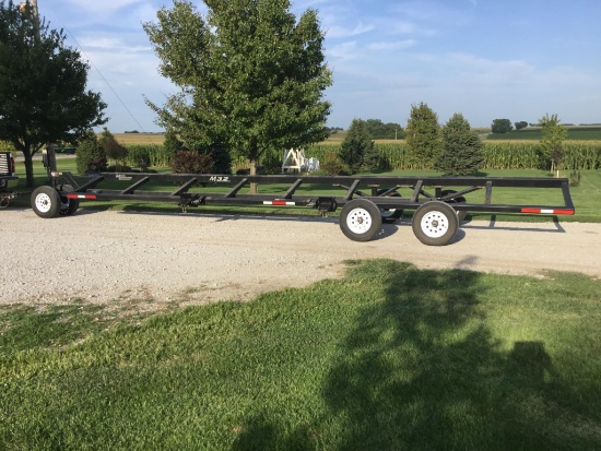2015 Maurer M32 32' head trailer