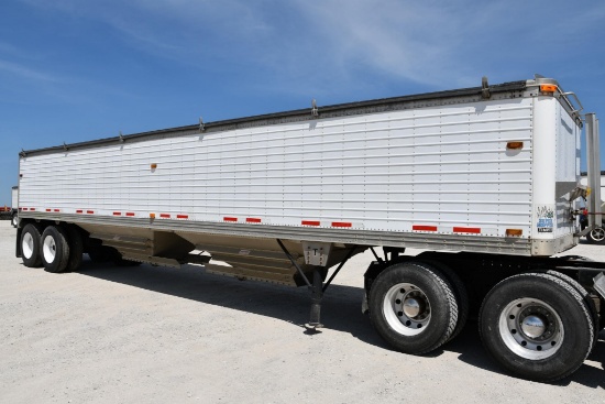 2000 Timpte 40' aluminum hopper bottom trailer