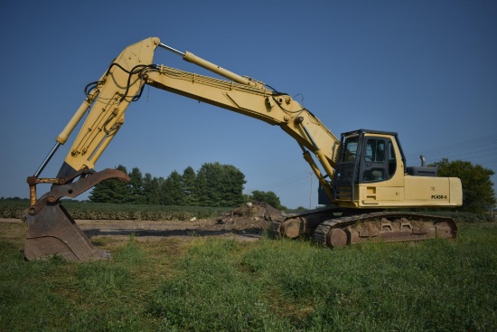 Komatsu PC450-6 demolition excavator