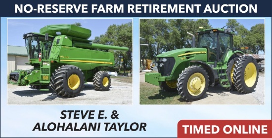 No-Reserve Farm Retirement Auction - Taylor