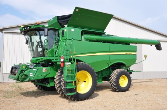 2014 JD S670 2wd combine