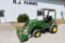 1986 John Deere 855 MFWD compact utility tractor