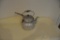 Rustic alum. Tea pot