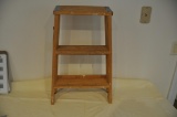 Werner 2-step wooden ladder