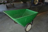 Poly push lawn cart