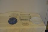 Baking dishes & a bean pot