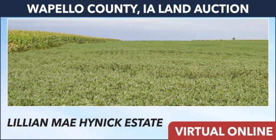 Wapello County, Iowa Land Auction - Hynick