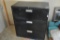 Hon 3-drawer file cabinet