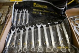 Pittsburgh 14 piece metric wrench set