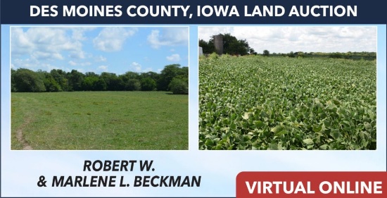 Des Moines County, IA Land Auction - Beckman