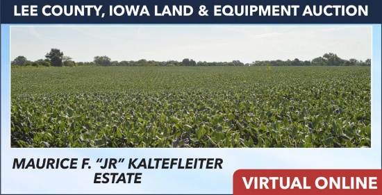 Lee County, IA Land Auction - Kaltefleiter