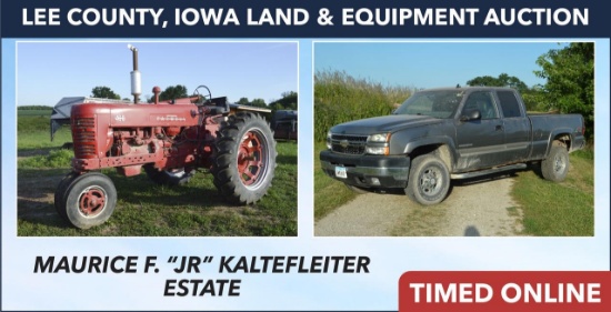 Lee County, IA Equipment Estate - Kaltefleiter