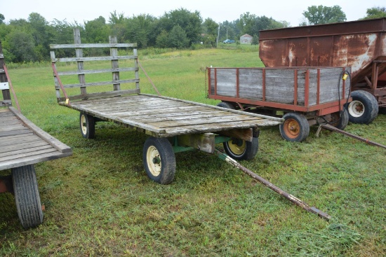 7'x 16' hayrack on running gear